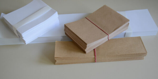 Pergamintaschen, Papierfalten, Archivierungsschachteln – Bild 2